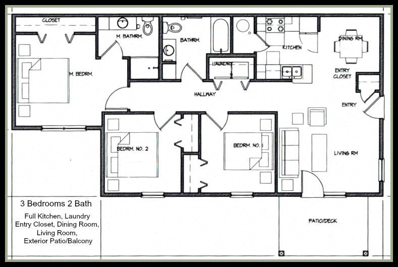 Floor Plans of Pioneer Village in Cody, WY