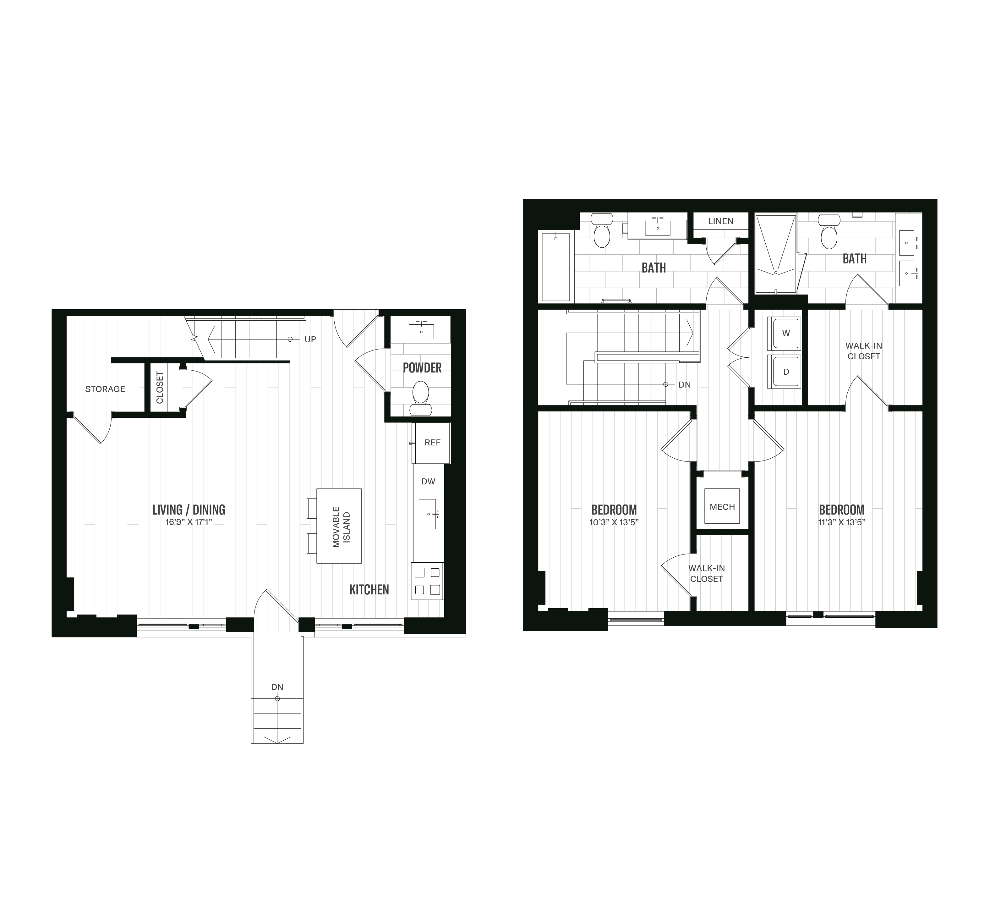 Floorplan image of unit 160