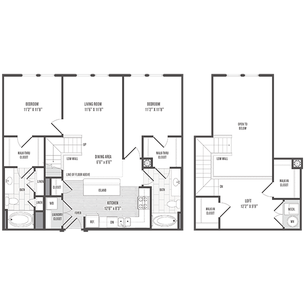 B7 Loft floor plan