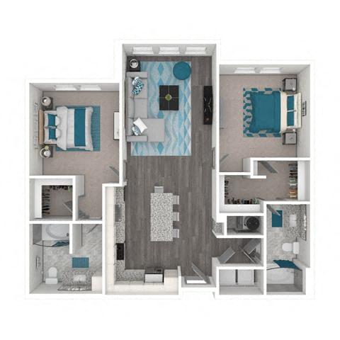 THE LAGOON floor plan