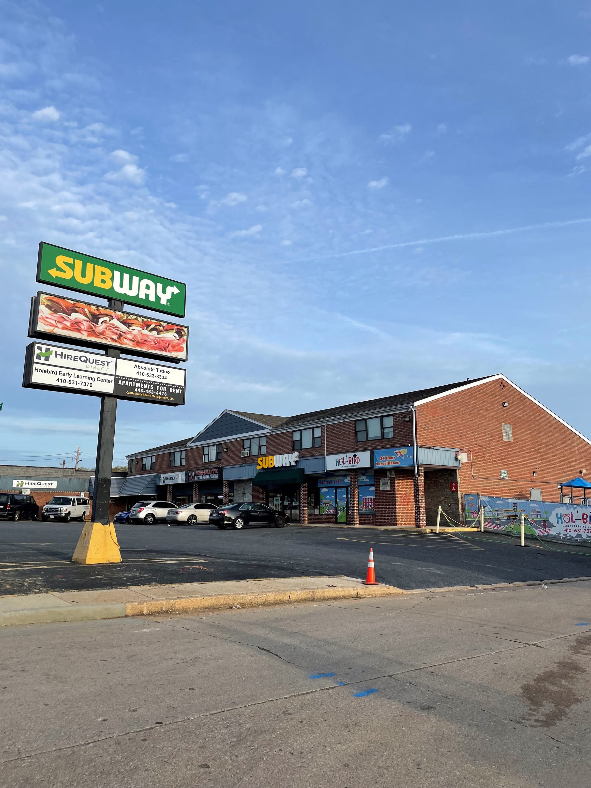 Holabird Park Shopping Center (Residential Units upstairs)