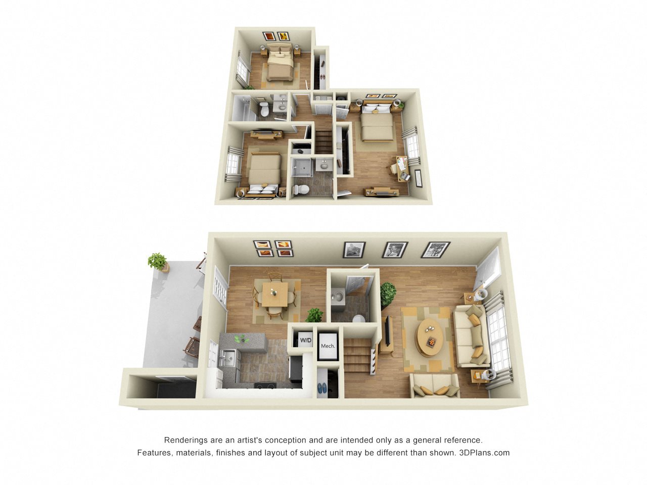 Floor Plans Of Kings Crossing In Richmond