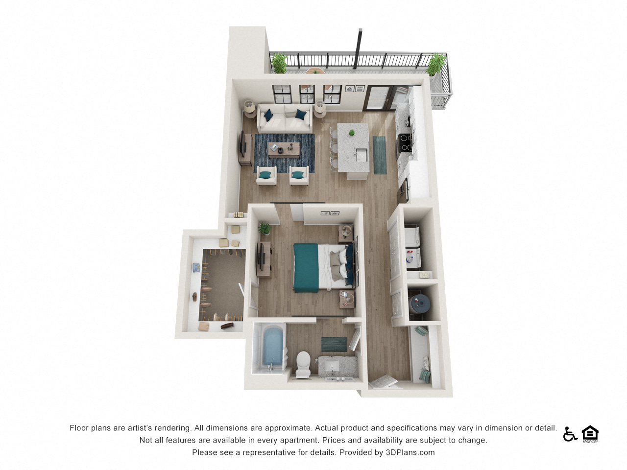Floor plan layout diagram for A10