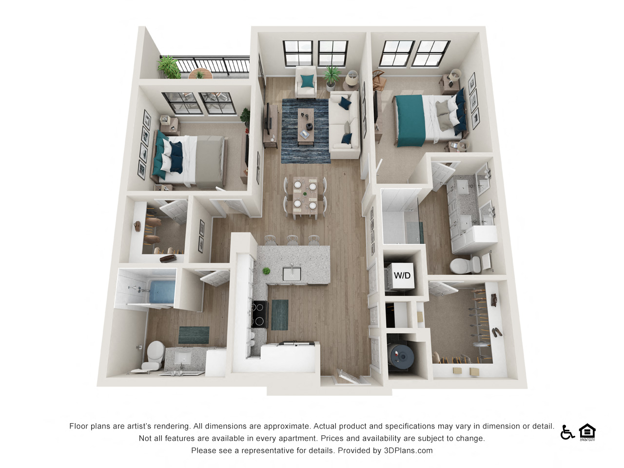 Floor plan layout diagram for B1