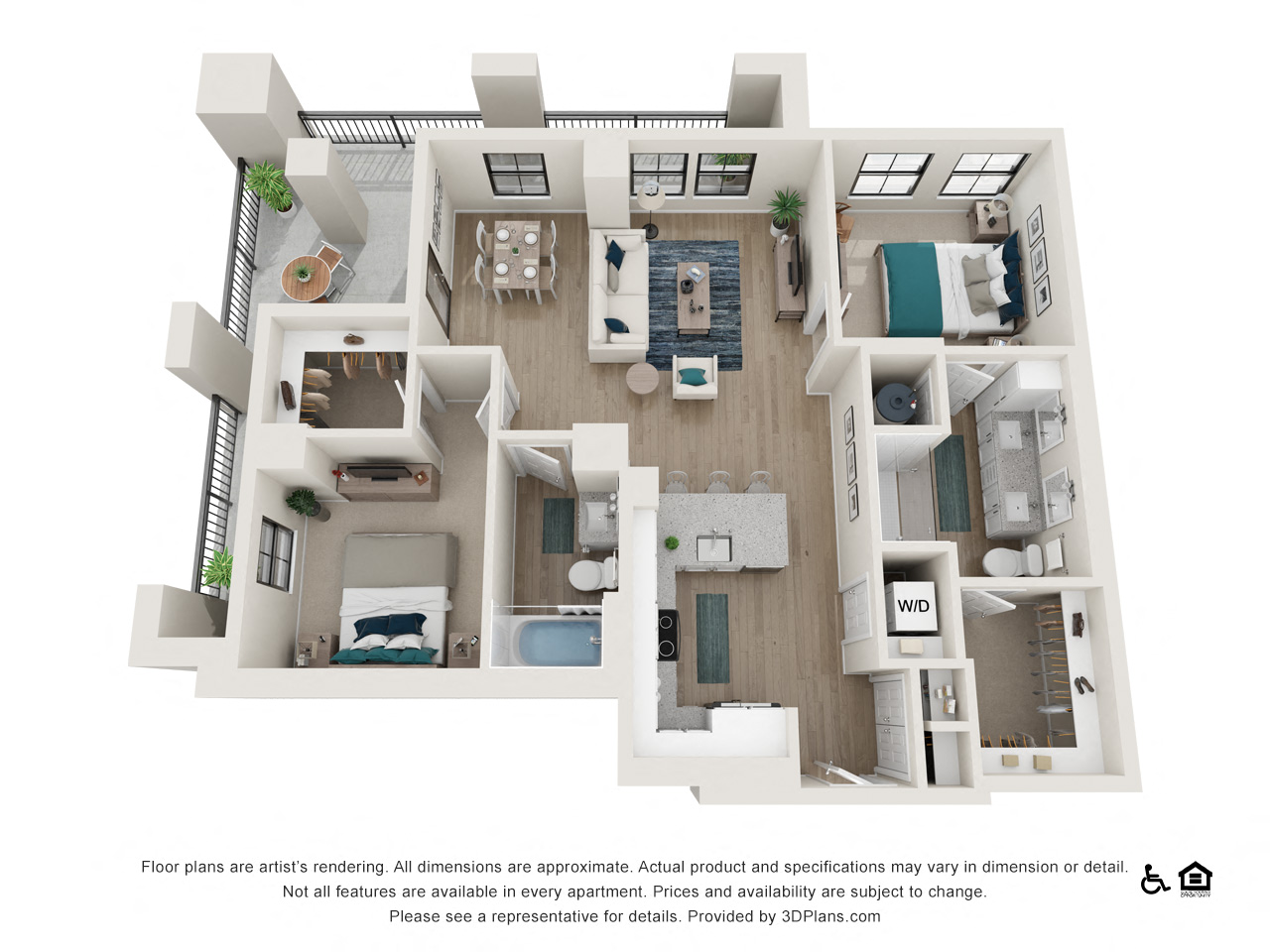 Floor plan layout diagram for B18