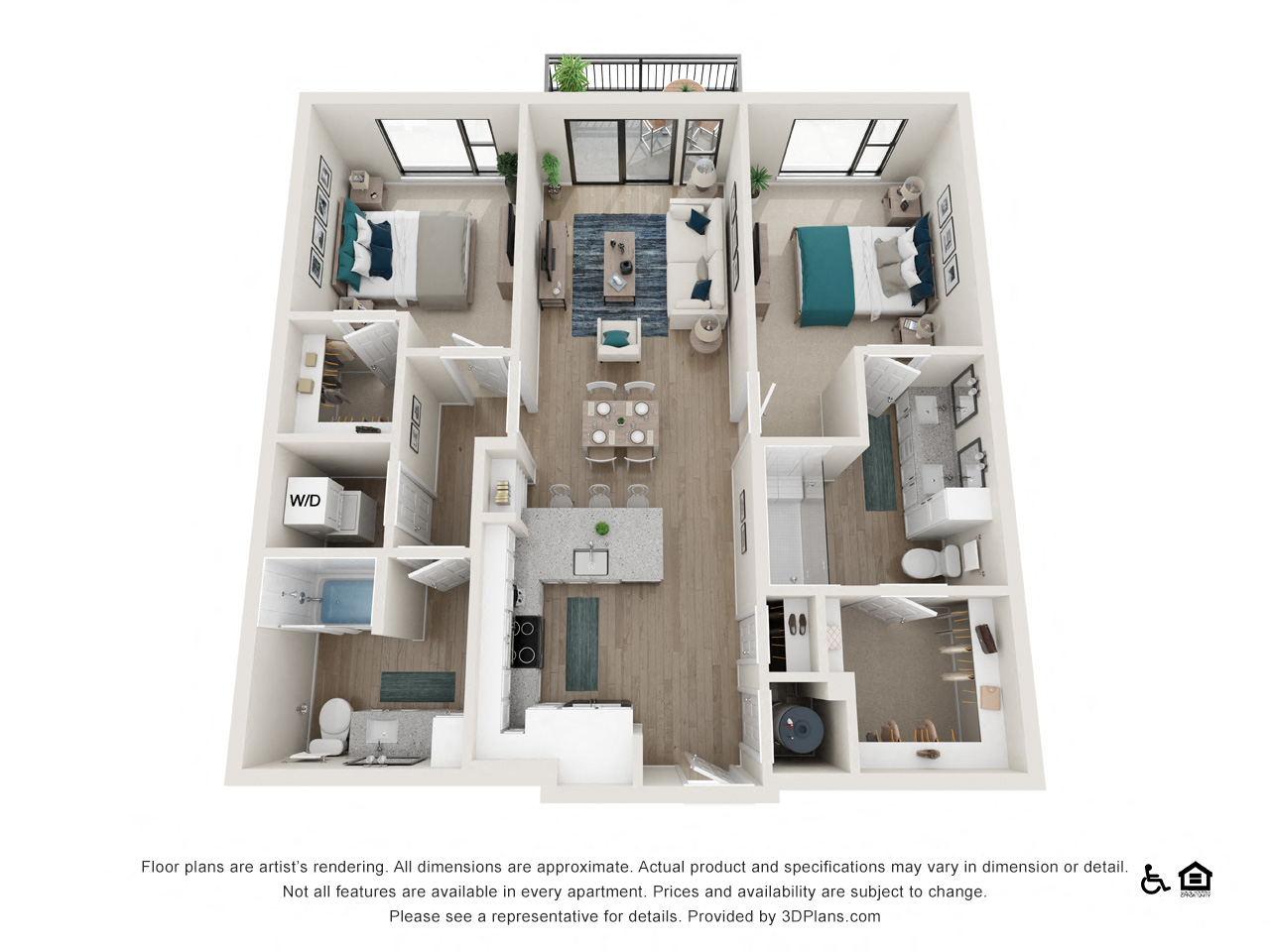 Floor plan layout diagram for B19