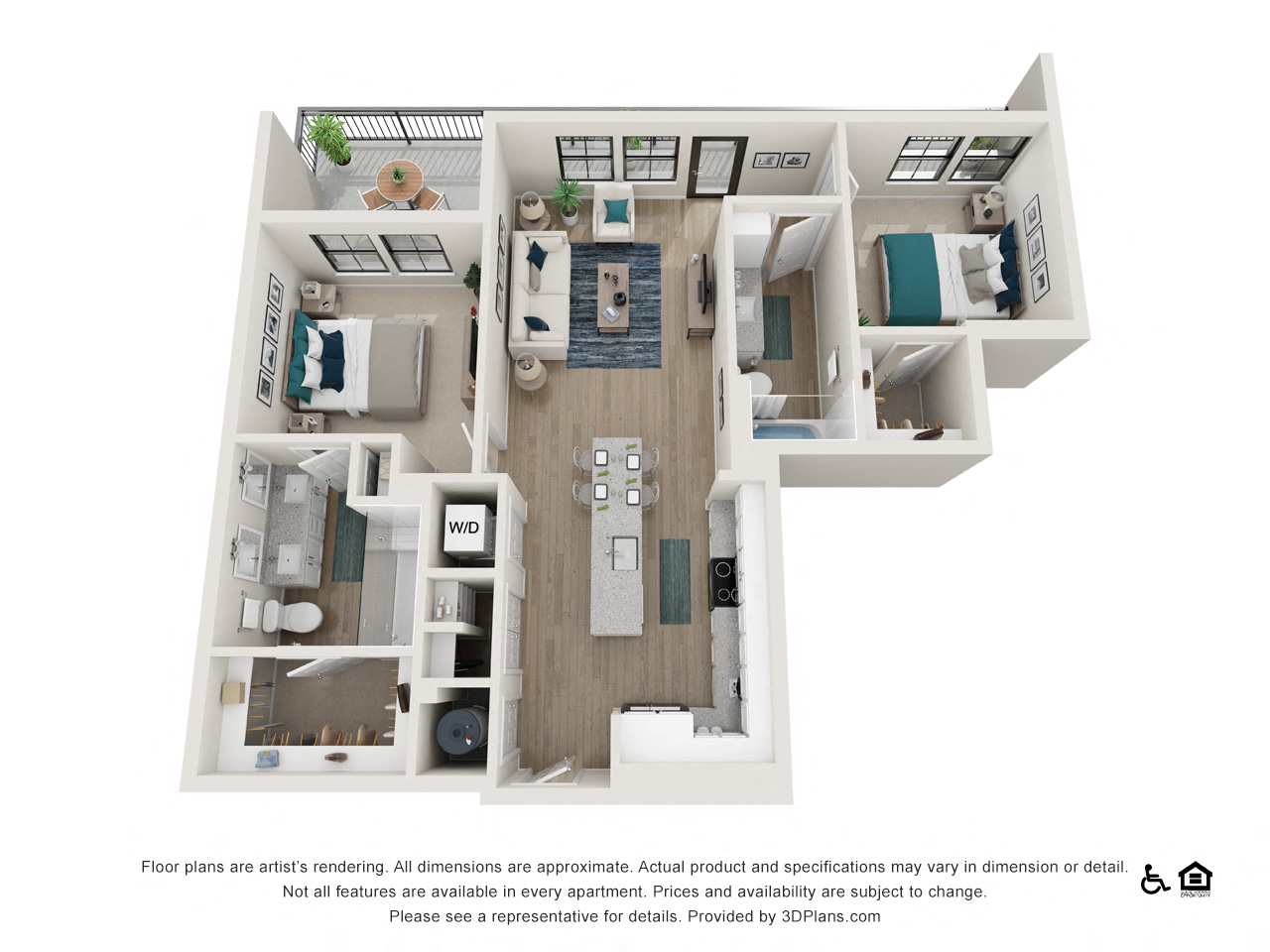 Floor plan layout diagram for B4