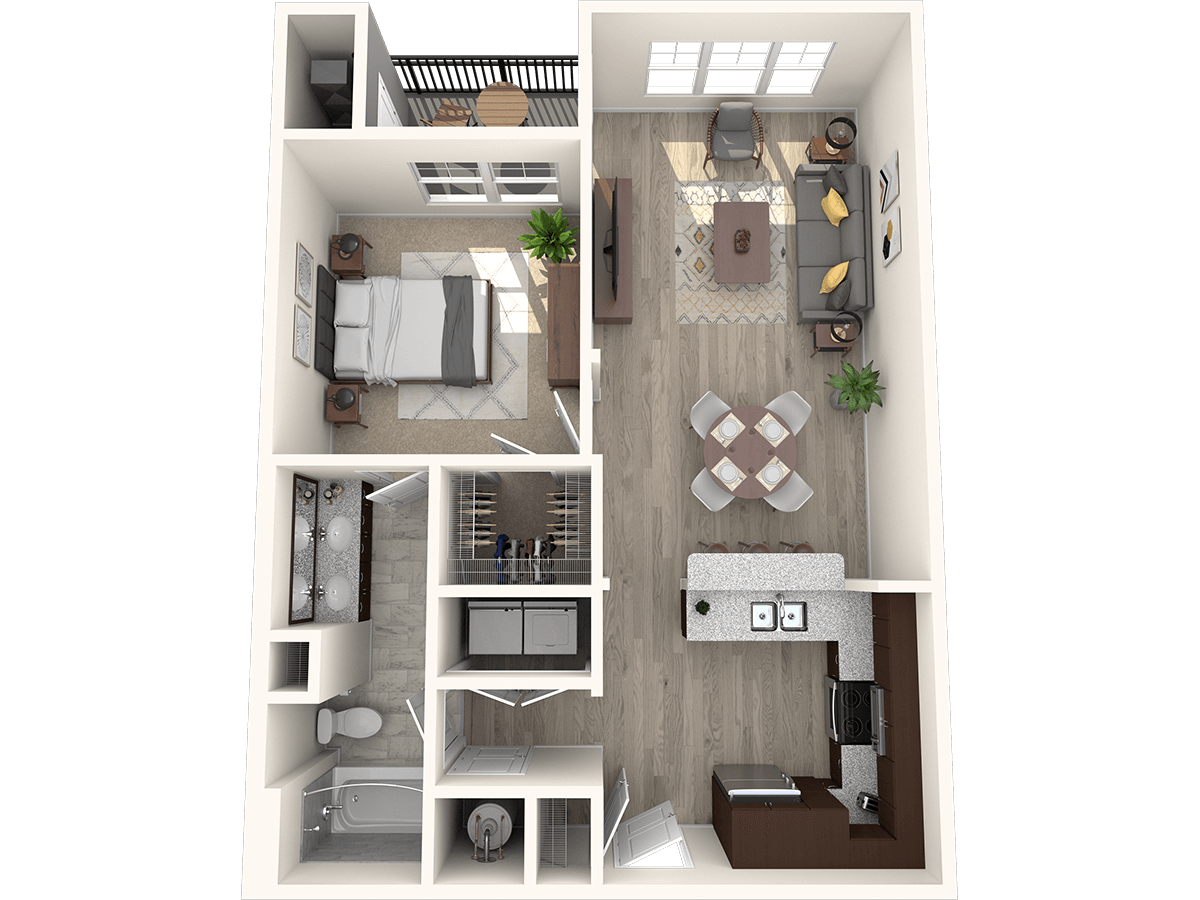 A1 floor plan