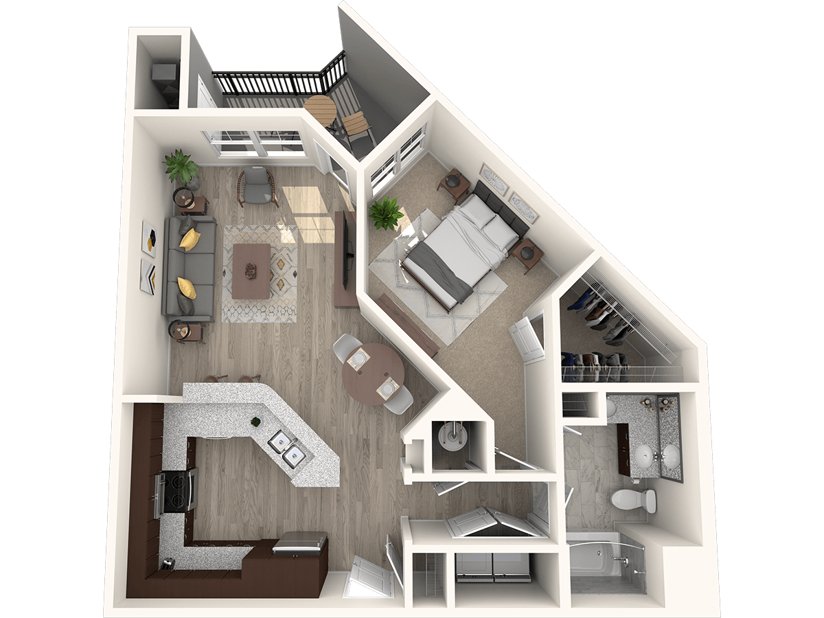 A2 floor plan