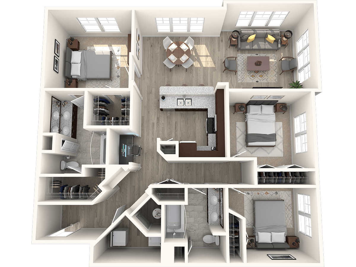 C1 floor plan