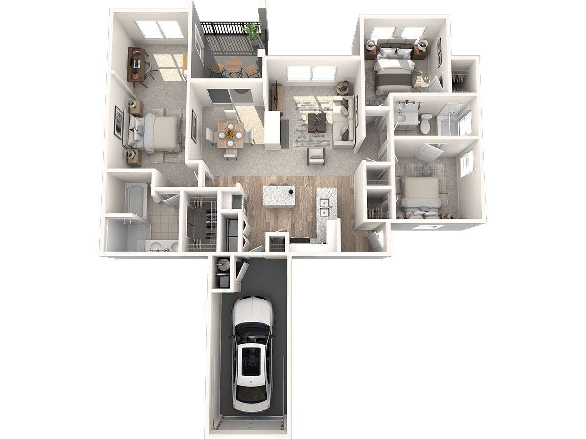 C2 - Magnolia 2nd Floor floor plan