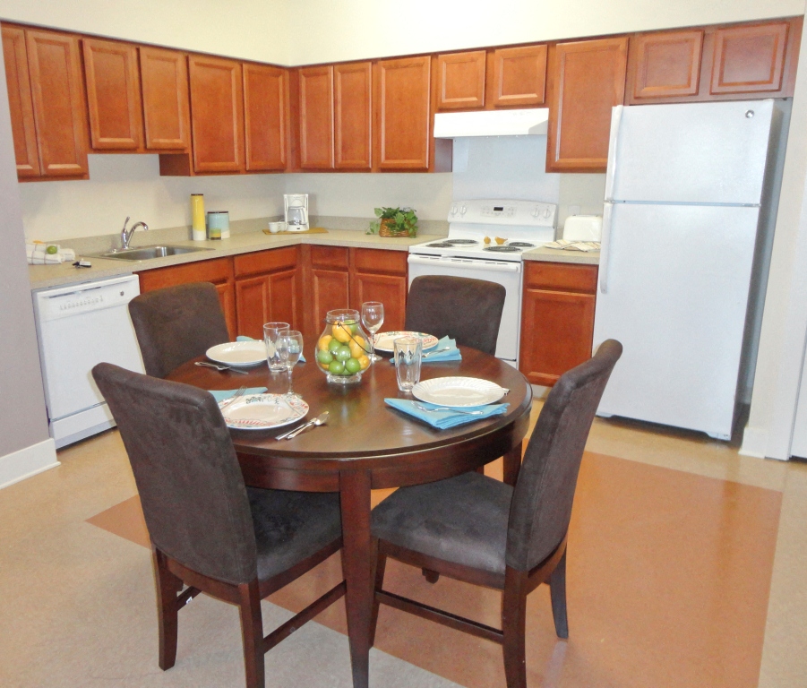 Apartment with modern kitchen