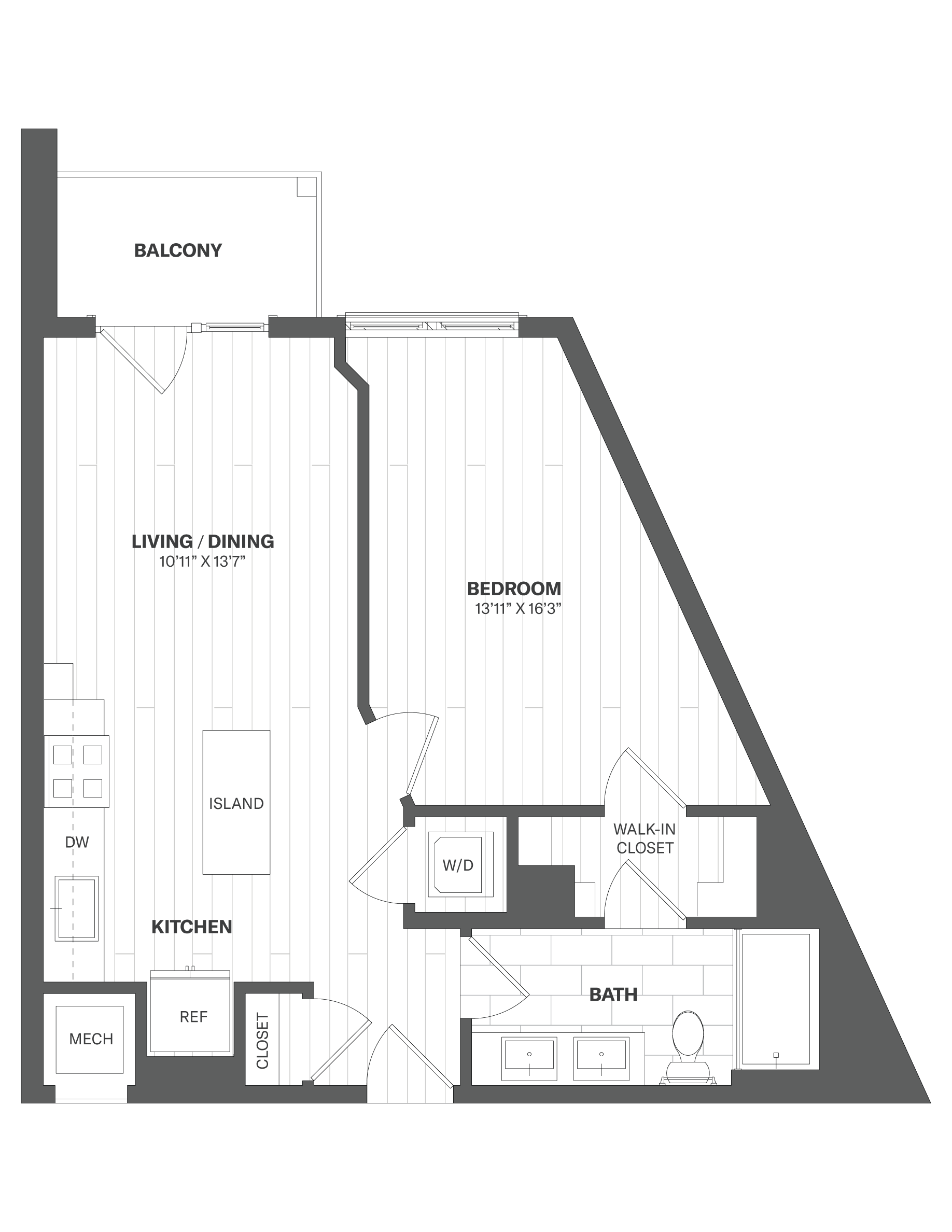 Apartment 717 floorplan