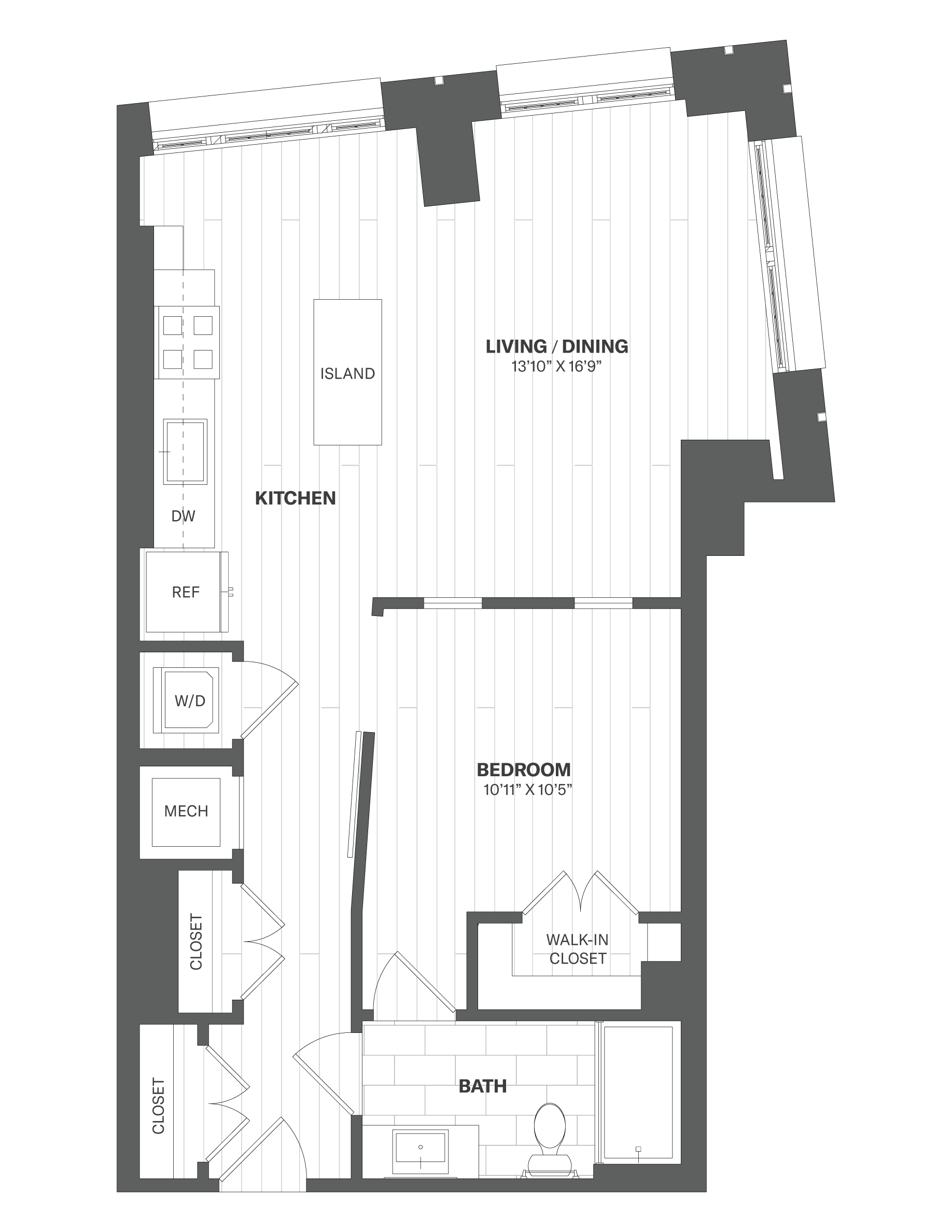 Apartment 706 floorplan