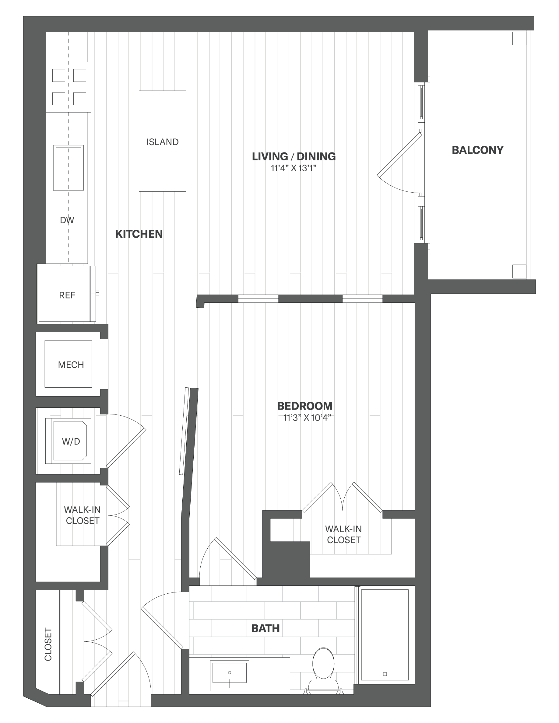 Apartment 719 floorplan