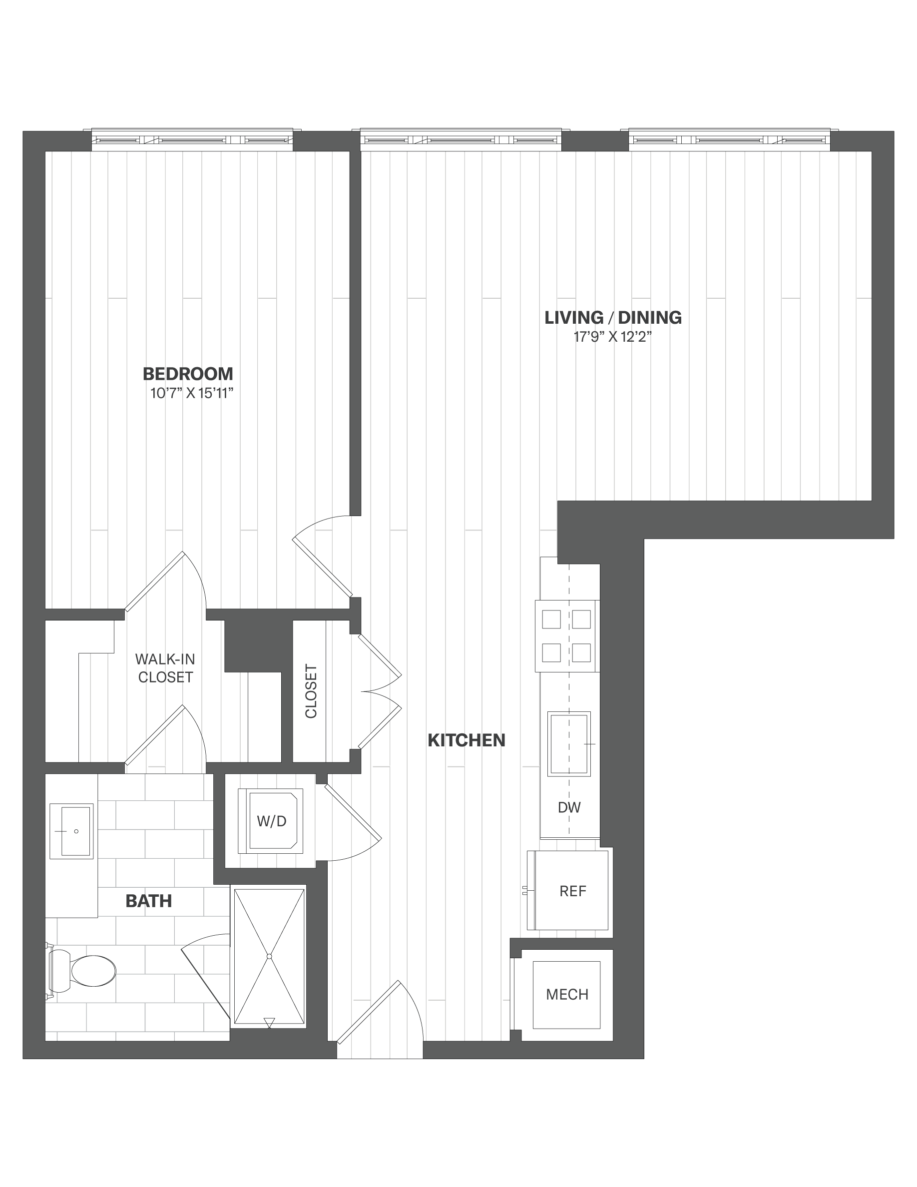 Apartment 722 floorplan