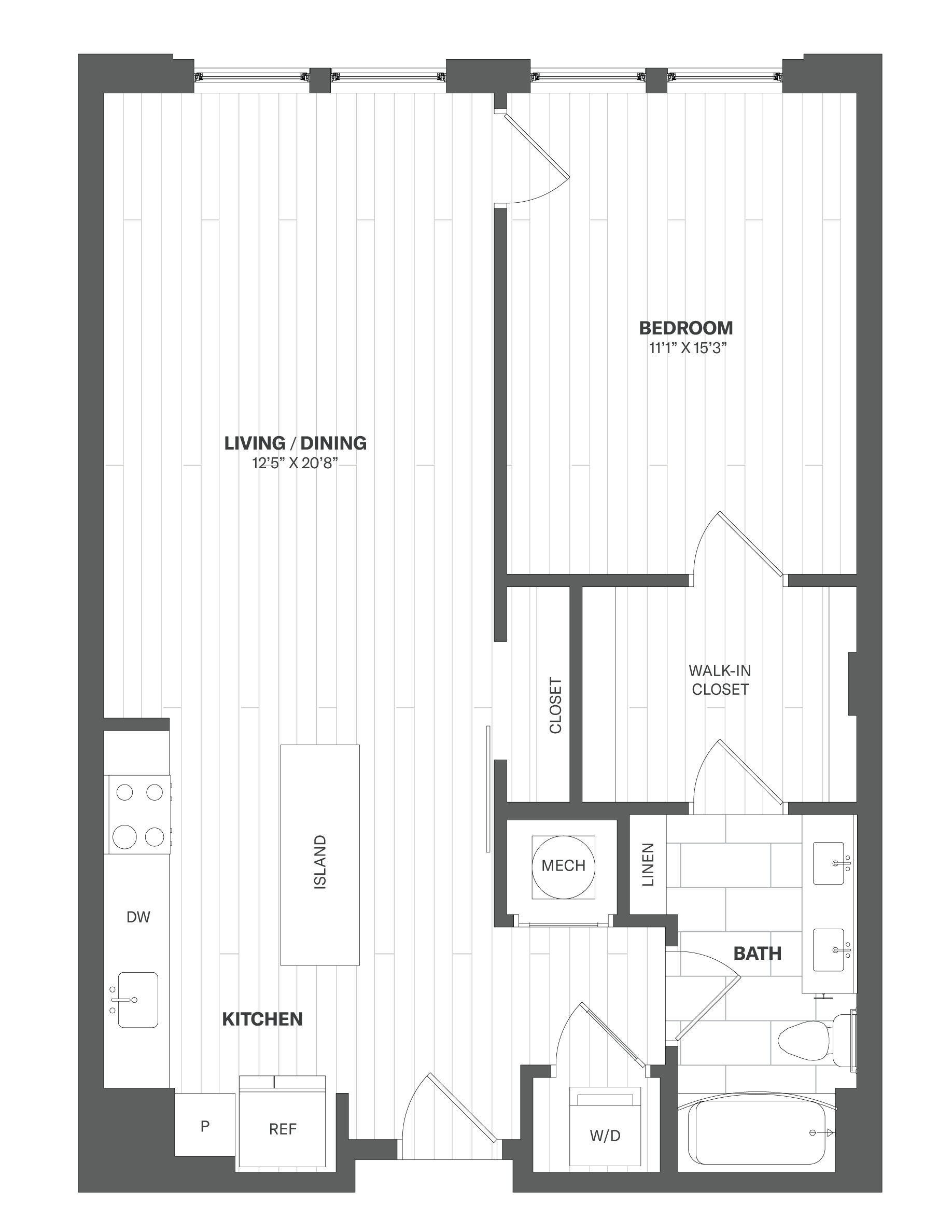 Apartment 346 floorplan