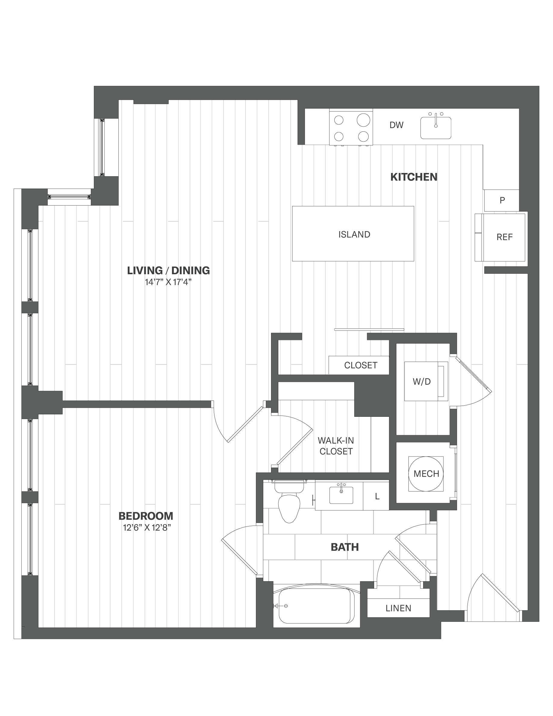 Apartment 336 floorplan