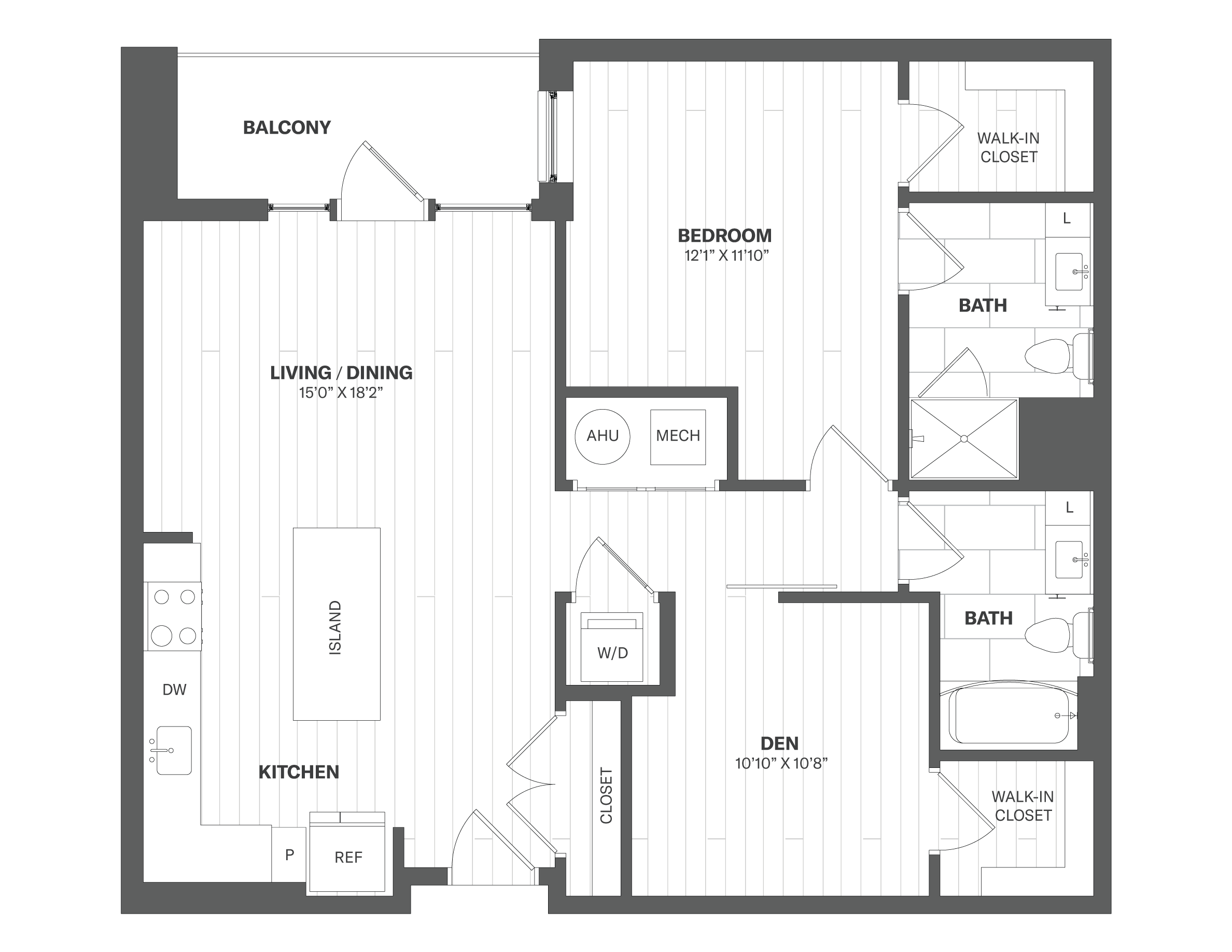 Apartment 530 floorplan