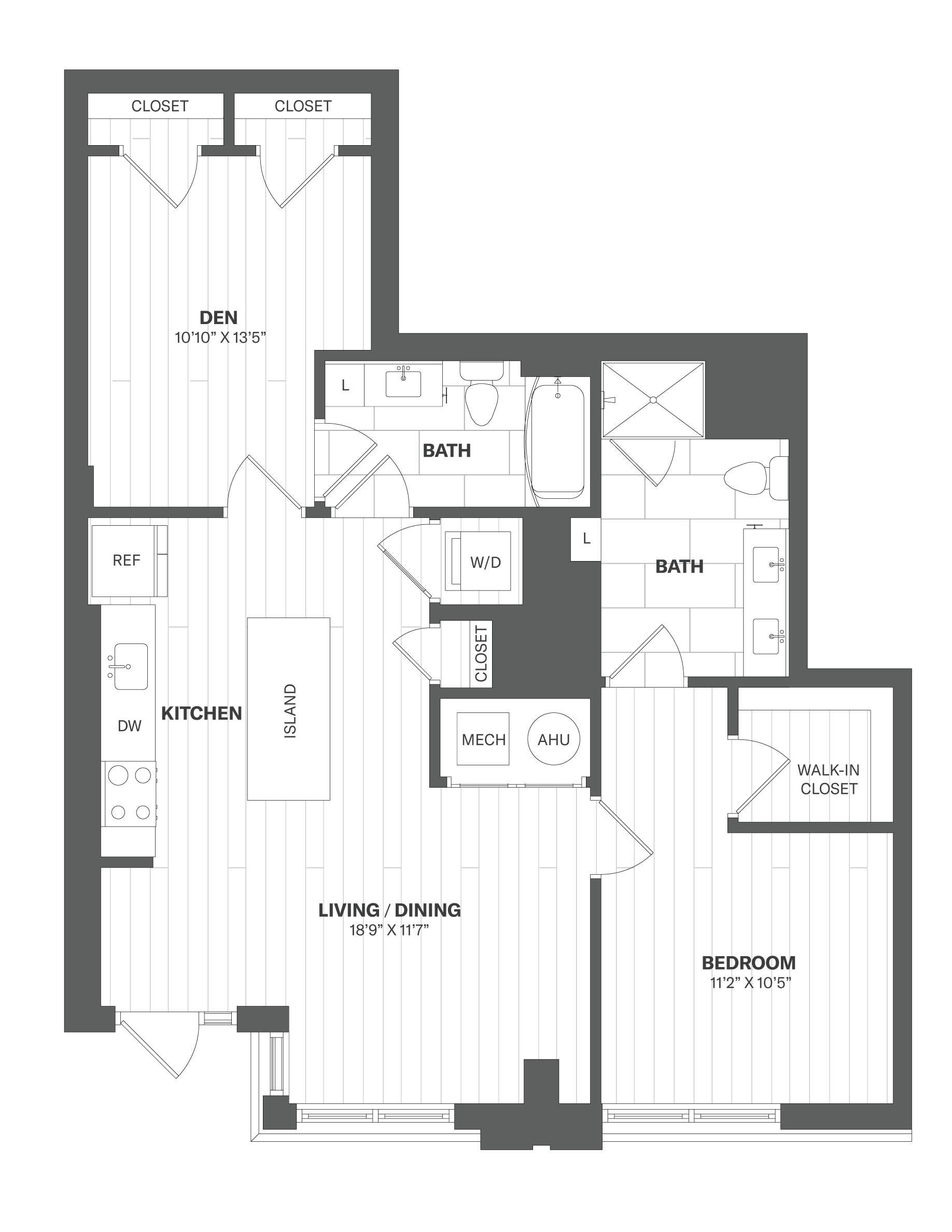 Apartment 112 floorplan
