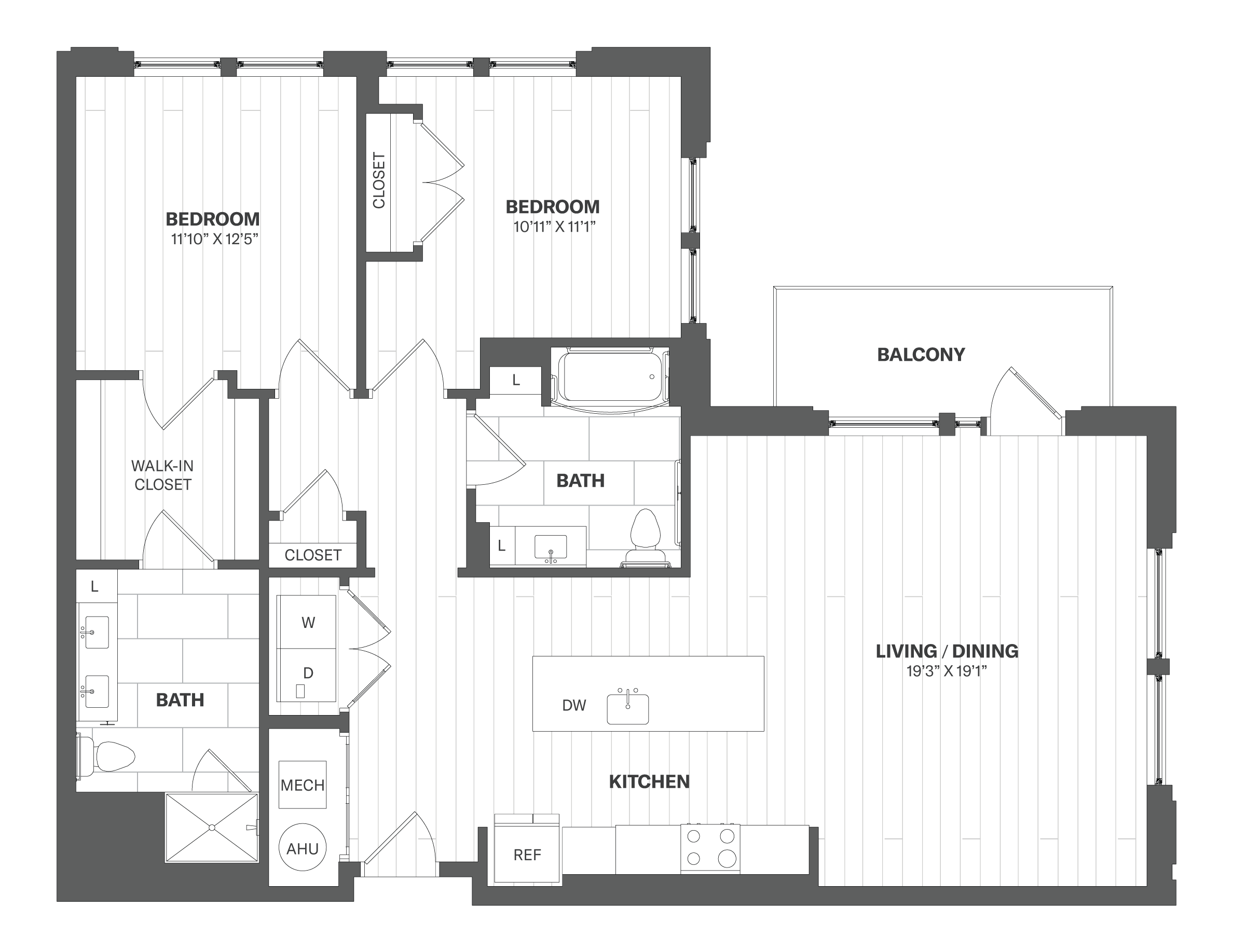 Apartment 548 floorplan