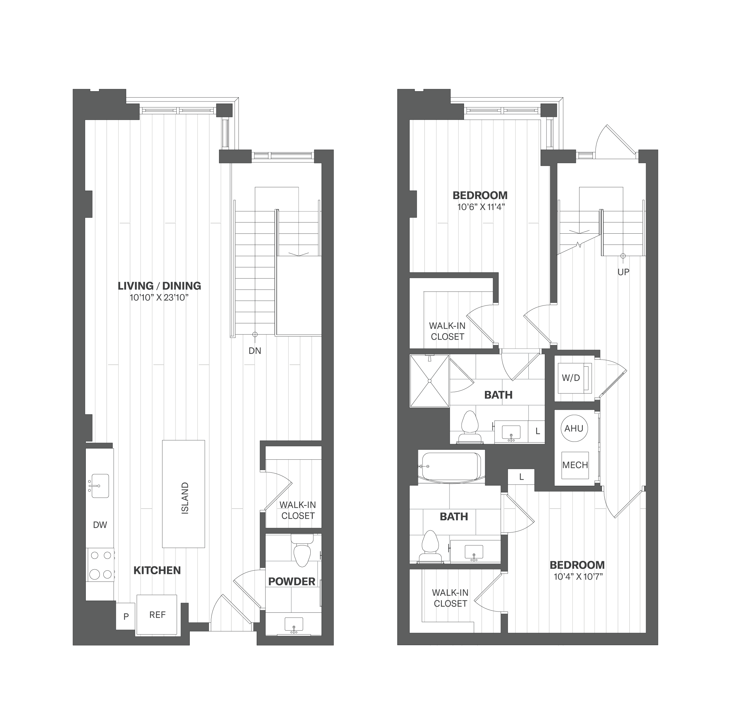Apartment 108 floorplan