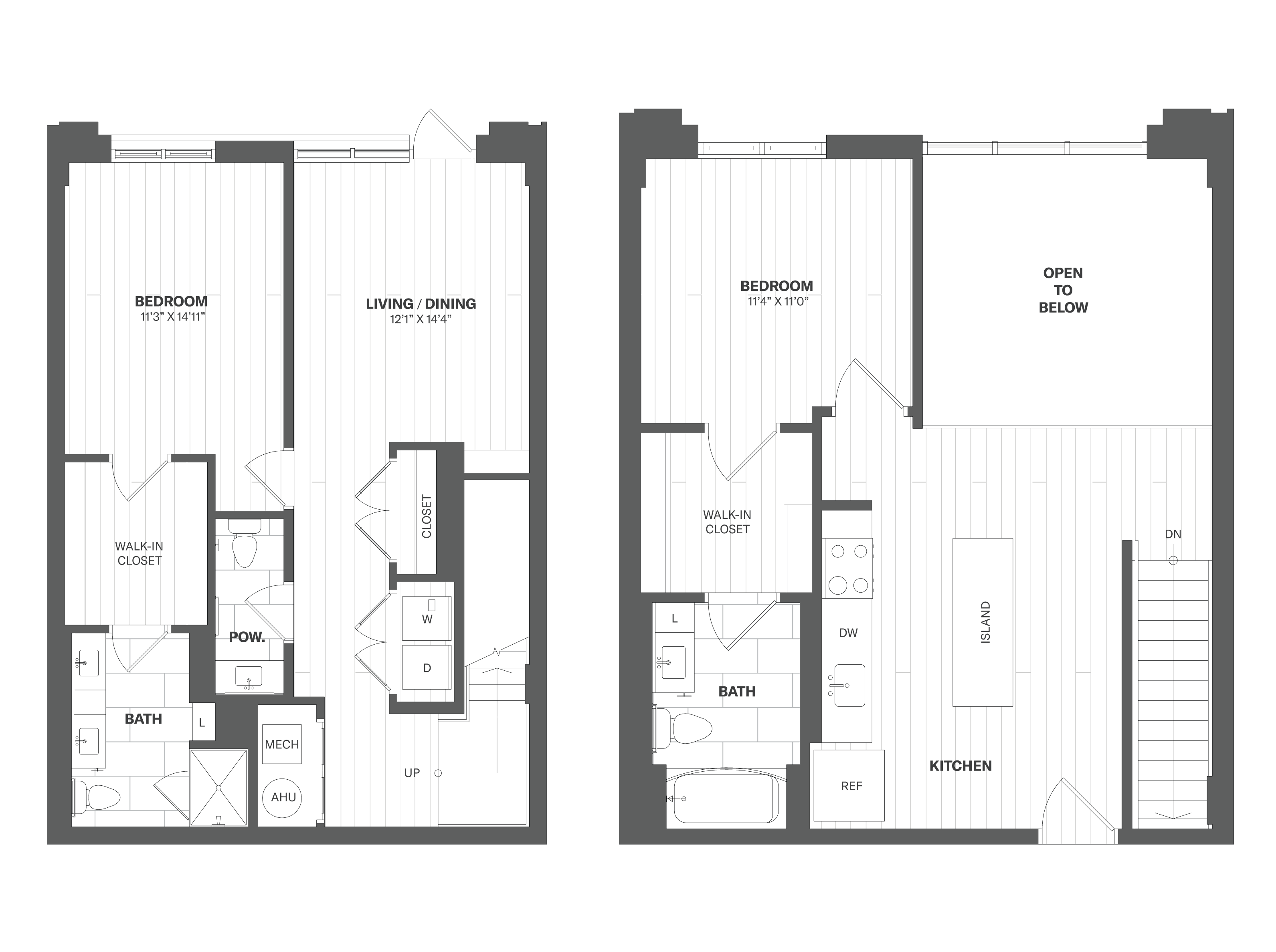 Apartment 107 floorplan