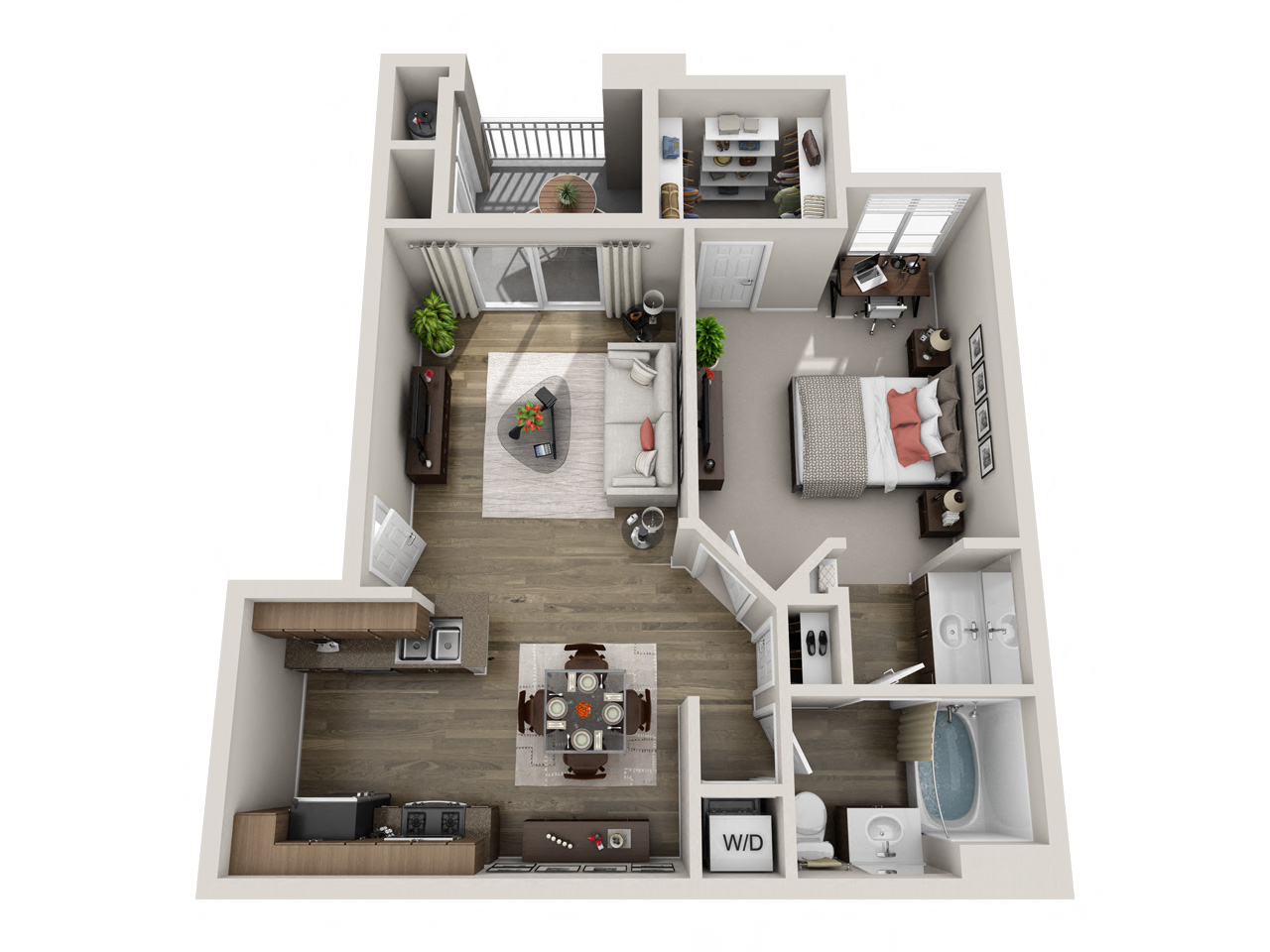 Floor plan layout diagram for Valencia (Signature)