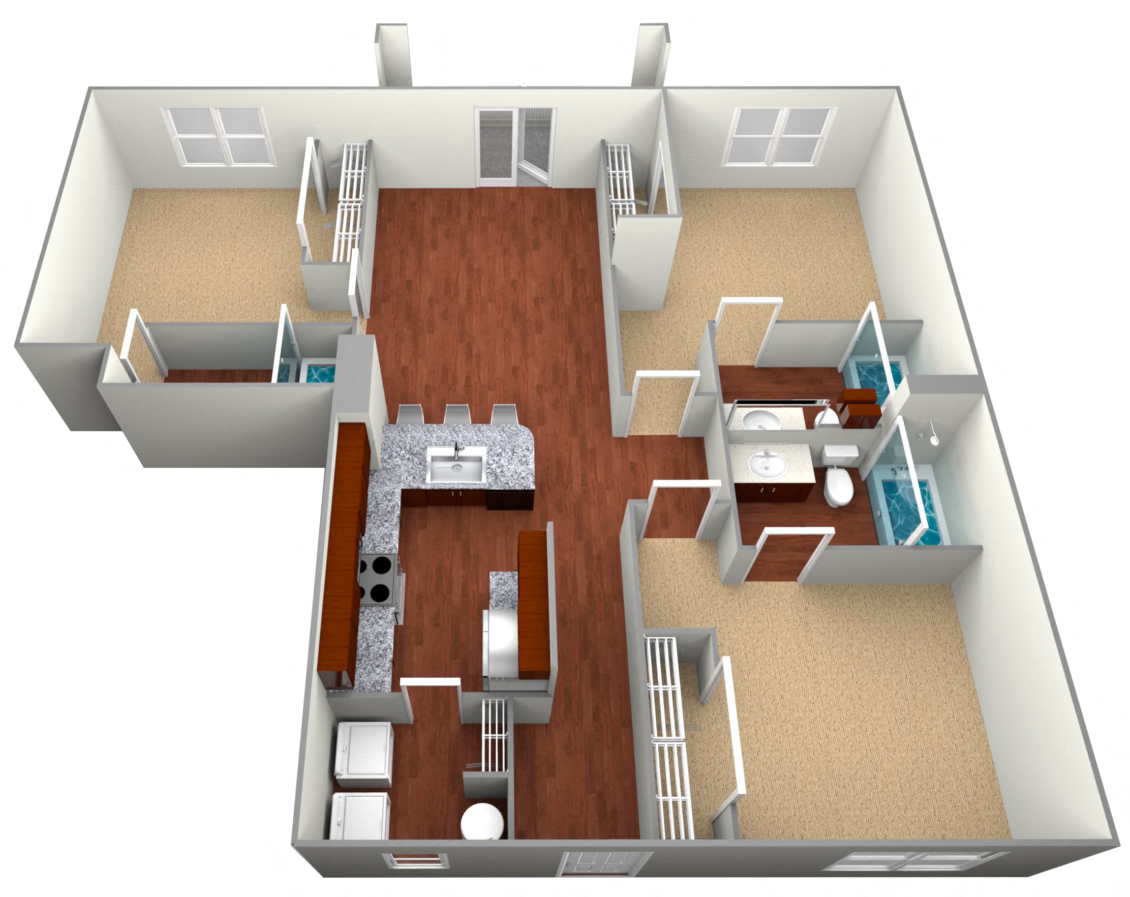 Suite A Floorplan