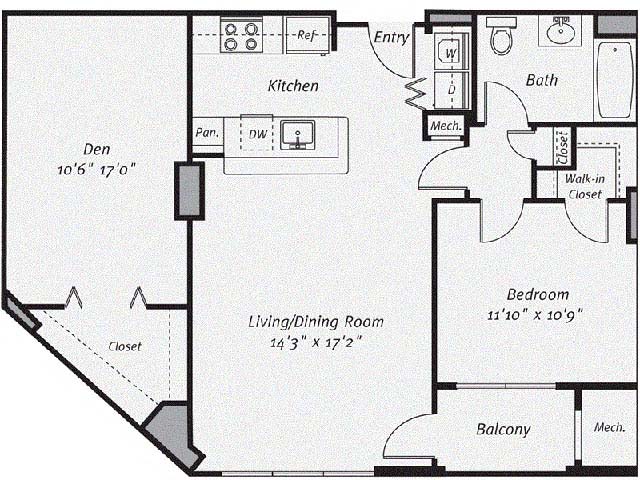 A6 floor plan