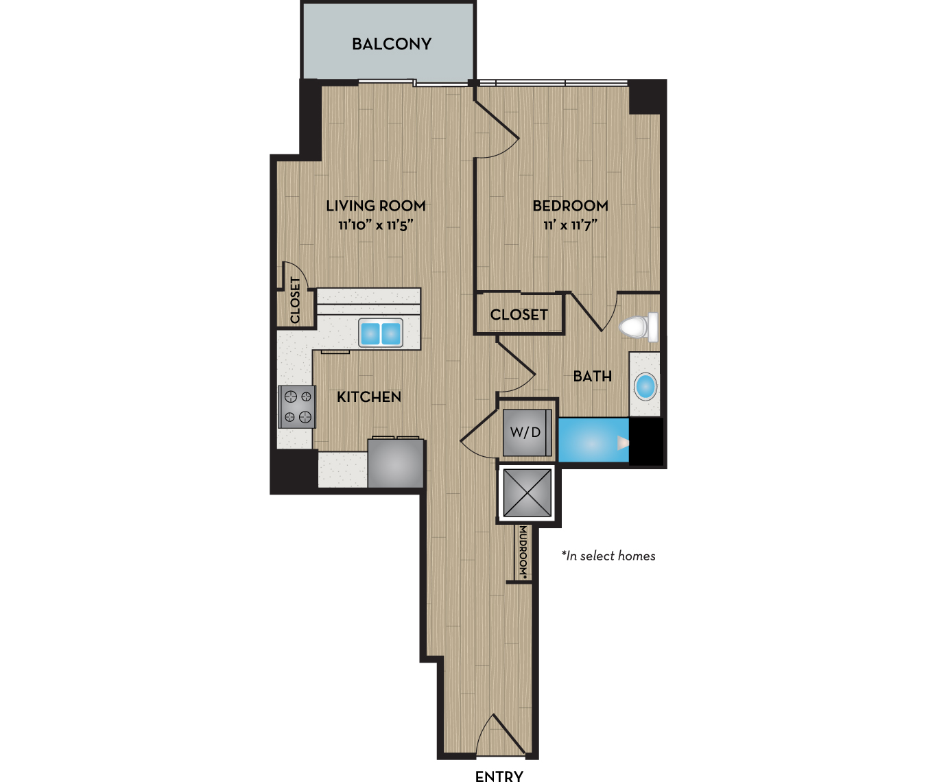 The Luna layout 2