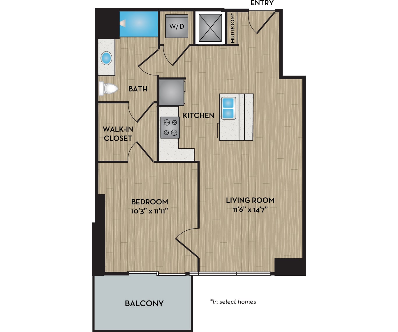 The Altair floor plan