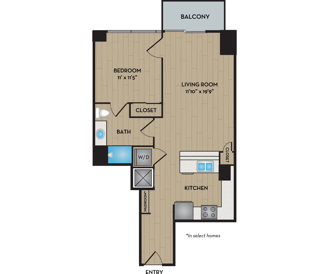 The Stratus floor plan