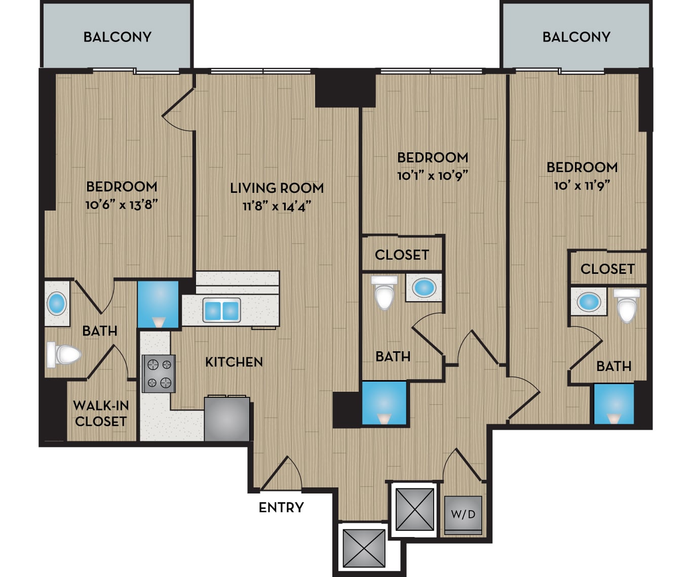 The Halo floor plan