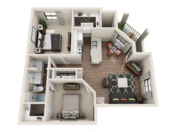 Driftwood floor plan