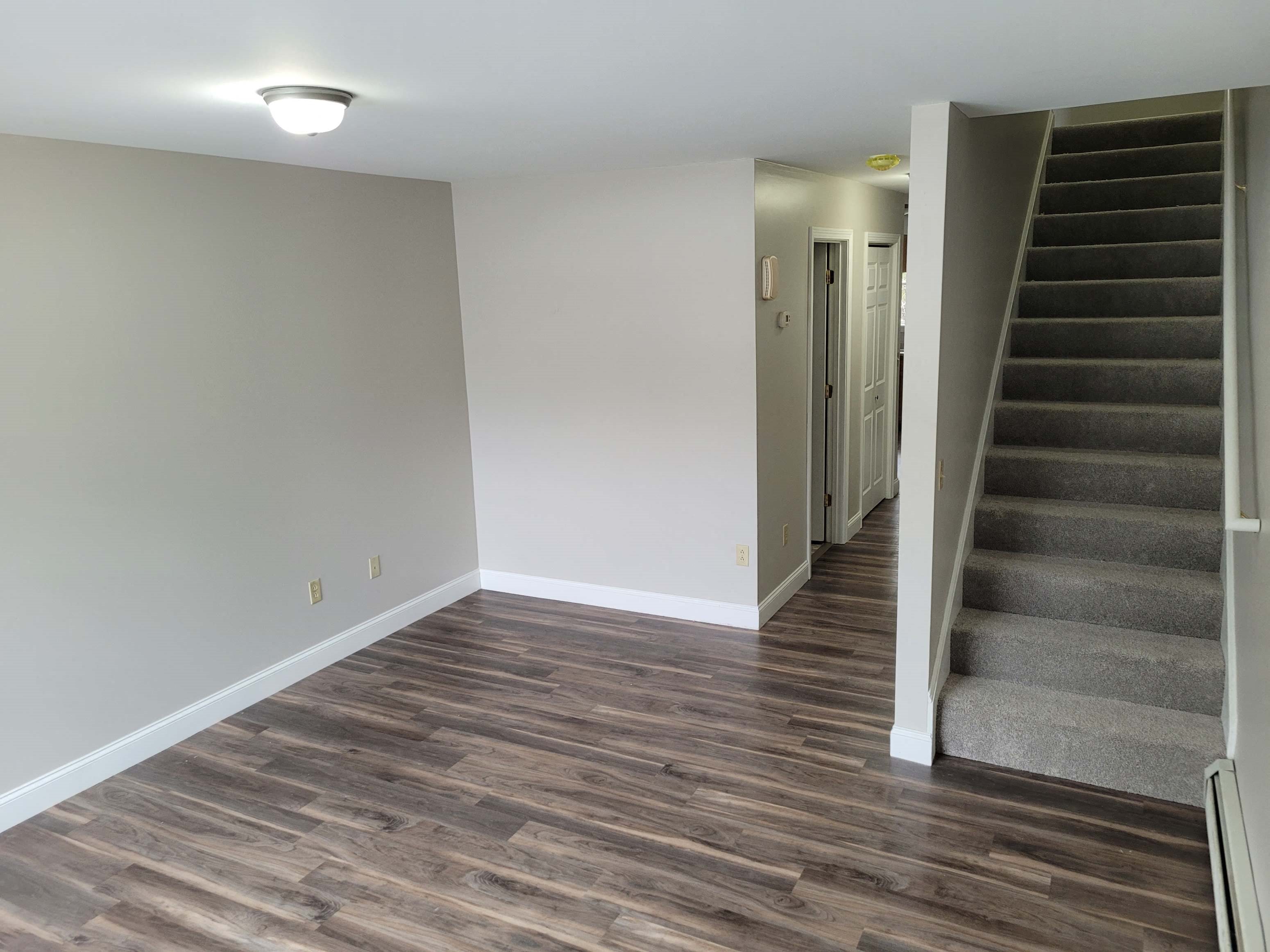 upgraded unit flooring