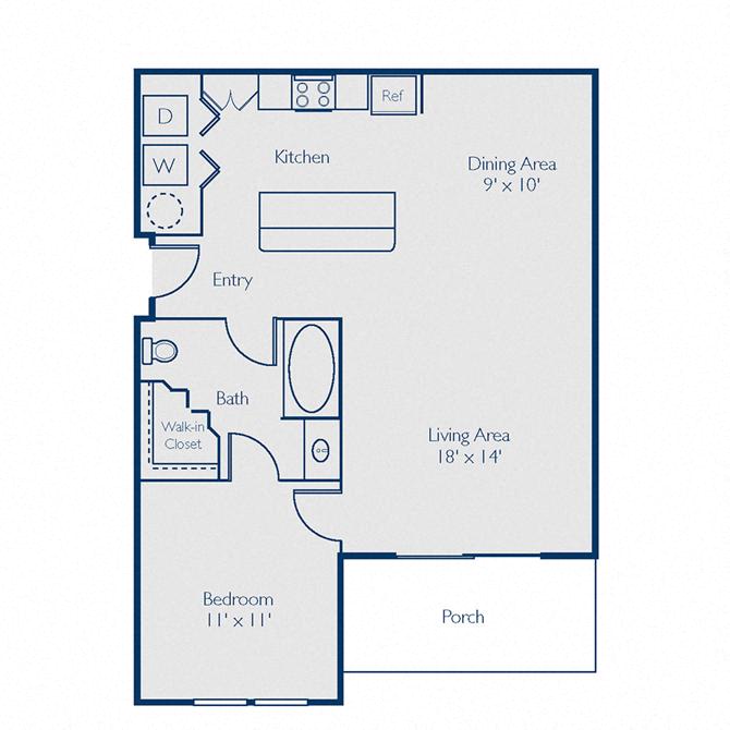 A1B floor plan