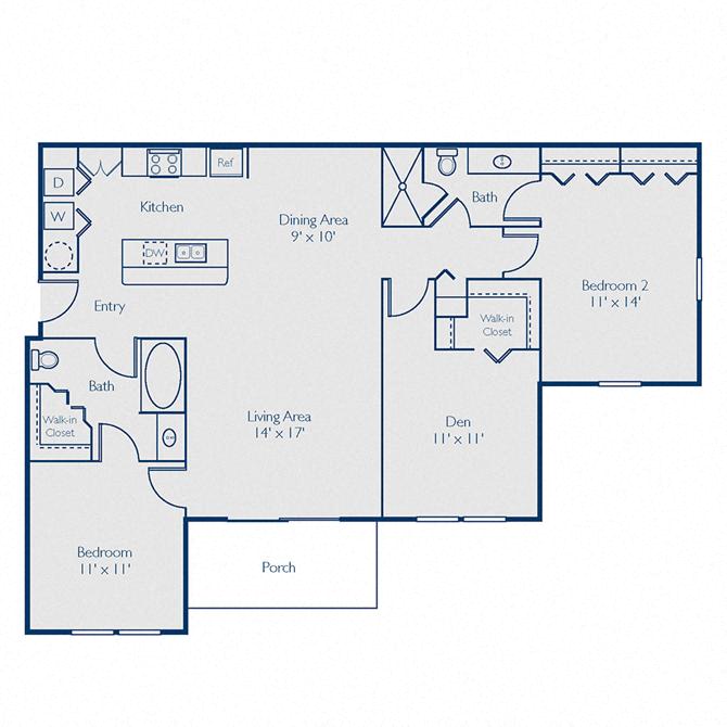 B2B floor plan