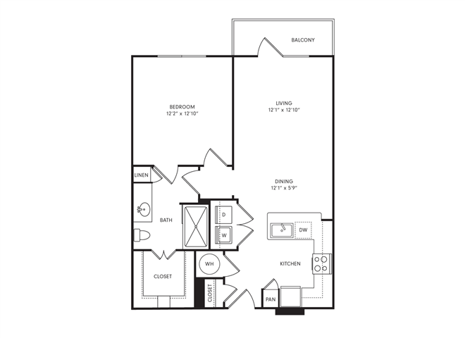 A4-S floor plan