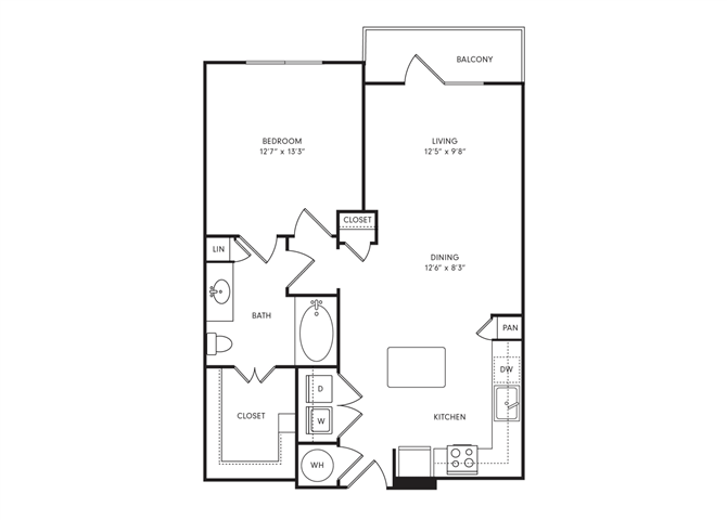A6 floor plan