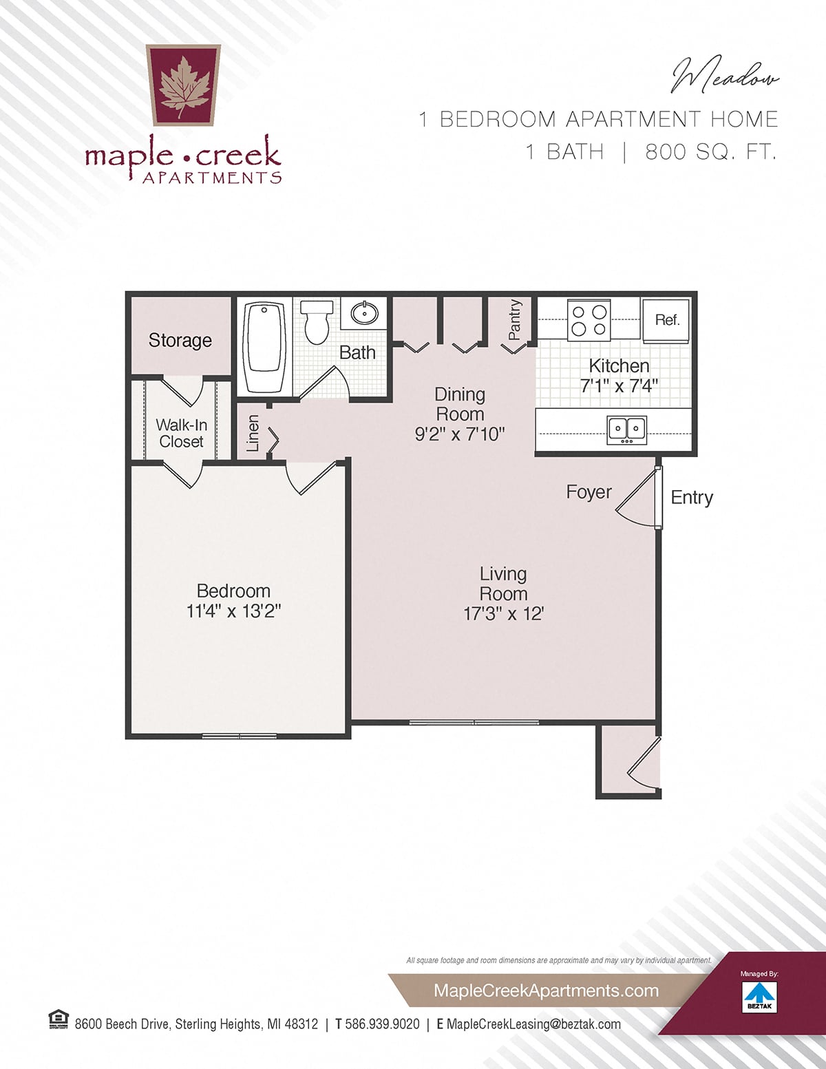 Meadow floor plan