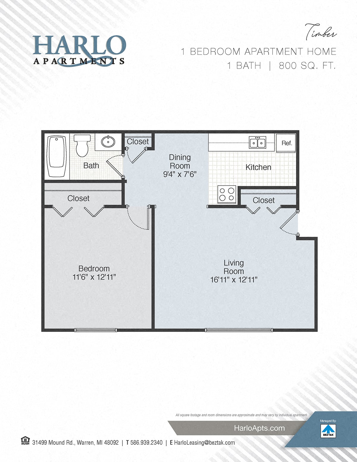Timber floor plan