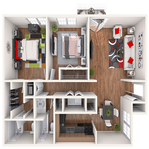 The Jackson floor plan