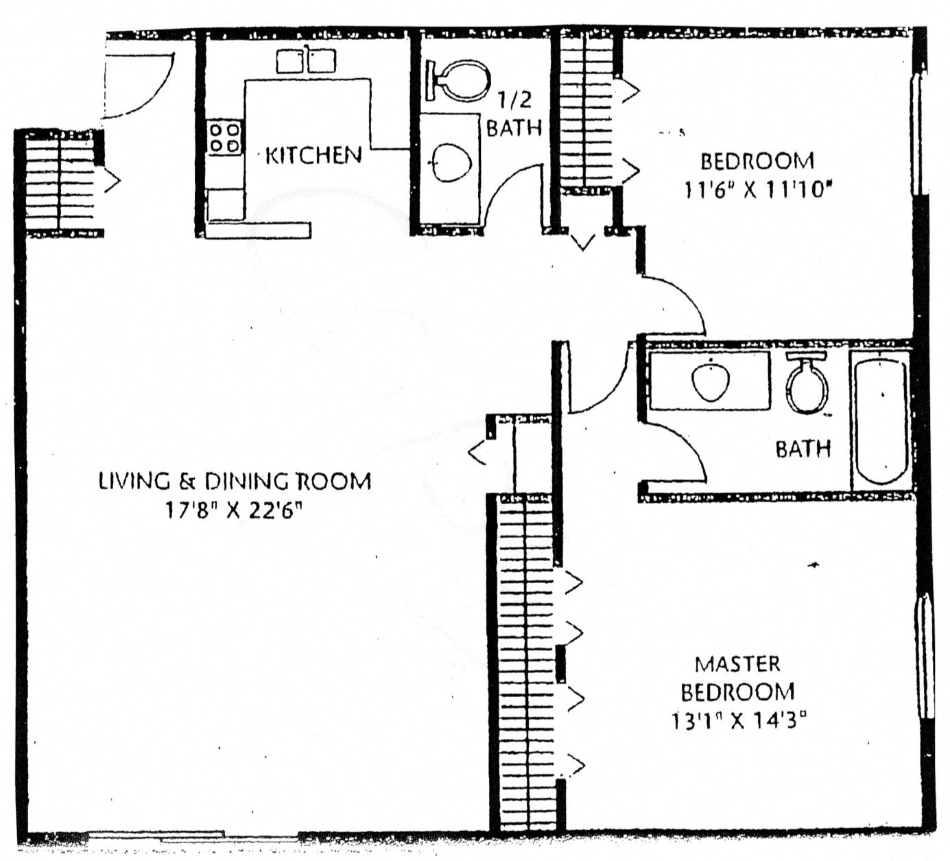 Floor Plans Of Willow Lake Apartments In Lombard
