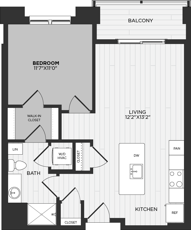 Apartment 132 floorplan