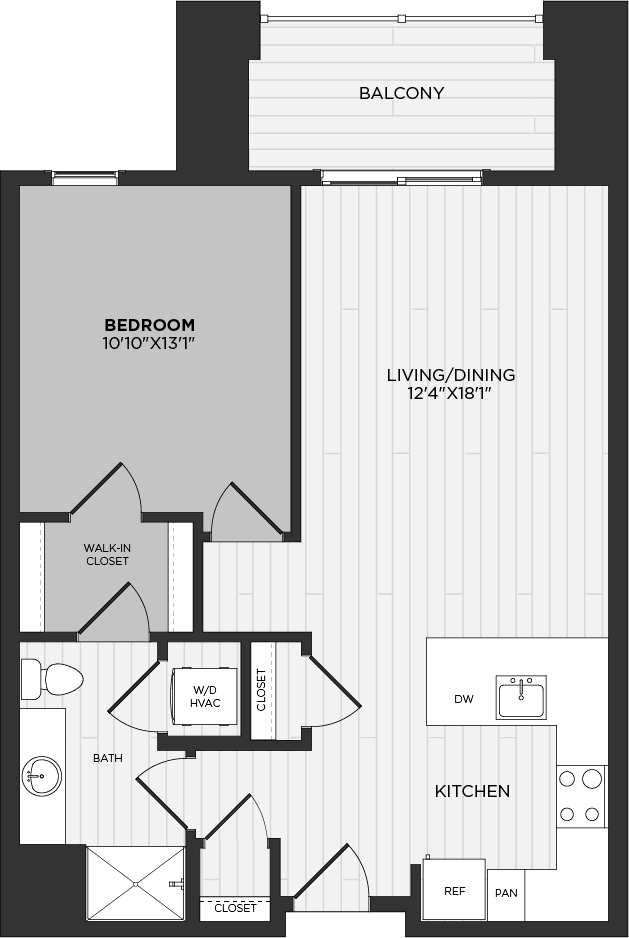 Apartment 224 floorplan