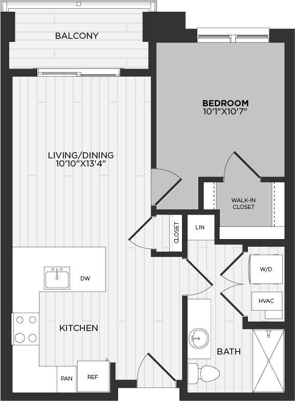 Apartment 402 floorplan