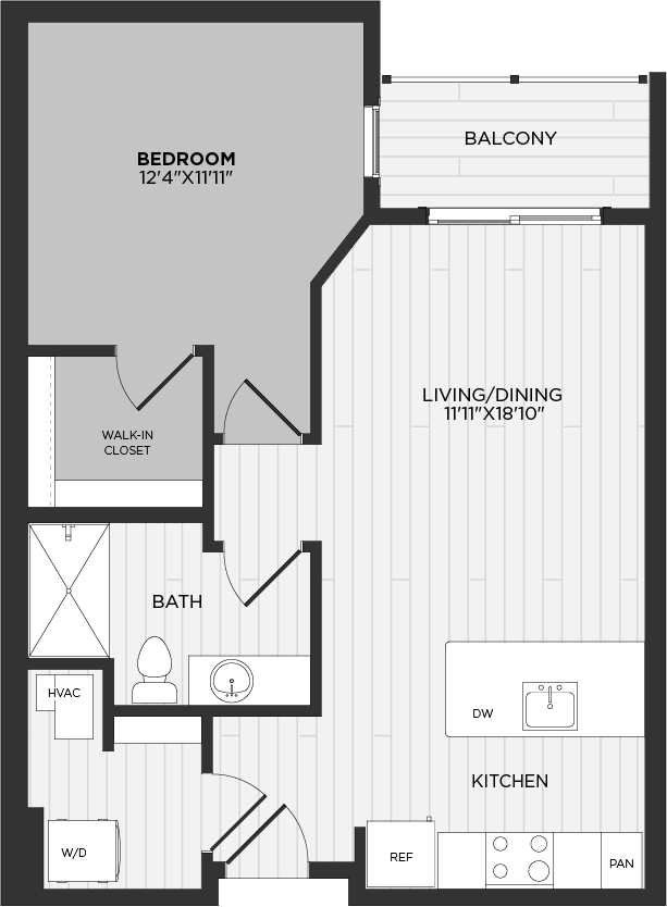 Apartment 317 floorplan