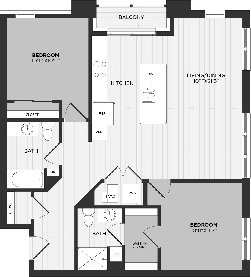 Apartment 141 floorplan