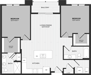 Floor Plans Luxury Apartments In Oak Creek Prado